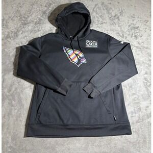 Arizona Cardinals Hoodie - Mens XL - Crucial Catch Intercept Cancer - Nike